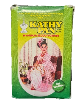 Kathy Pan - Myanmar Blood-Purifier for Women (5 Tablets per Packet x 12 Packets)