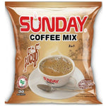 Sunday - Ready Coffee Mix (3 in 1) (Brewed Coffee Flavour) (25 GM x 30 Sachets) (750 GM)