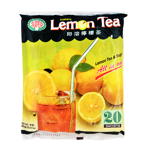 Super - Instant Lemon Tea Mix (20 GM x 20 Sachets) (400 GM)