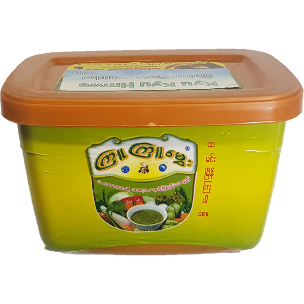 Kyu Kyu Hmwe - Fermented Shrimp Paste (Pounded) (300 GM)