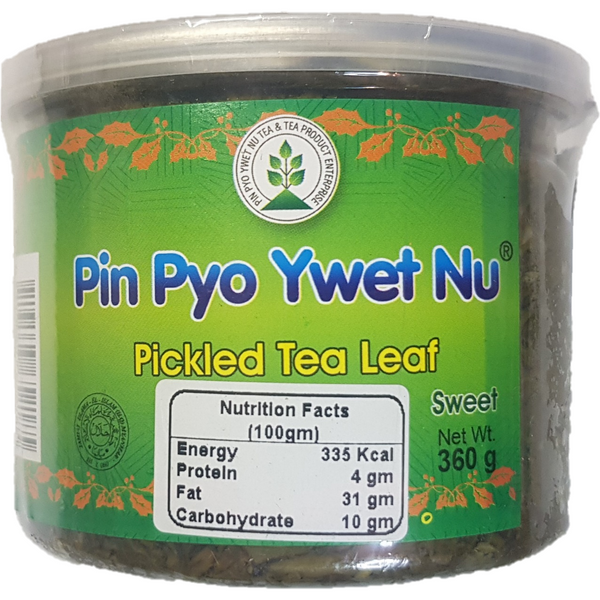 Pin Pyo Ywet Nu - Pickled Tea (Moe Goke) (Sweet) (360 GM) – Myanmar ...