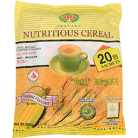 Super Instant Nutritious Cereal (Quakers) (30 GM x 20 Sachets